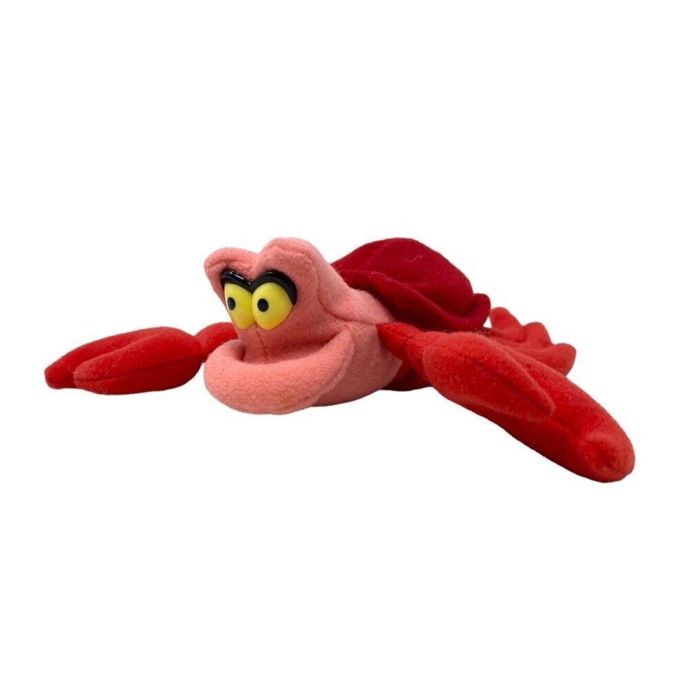 Applause Disney Little Mermaid Sebastian Lobster Bean‎ Plush 5" Stuffed Animal